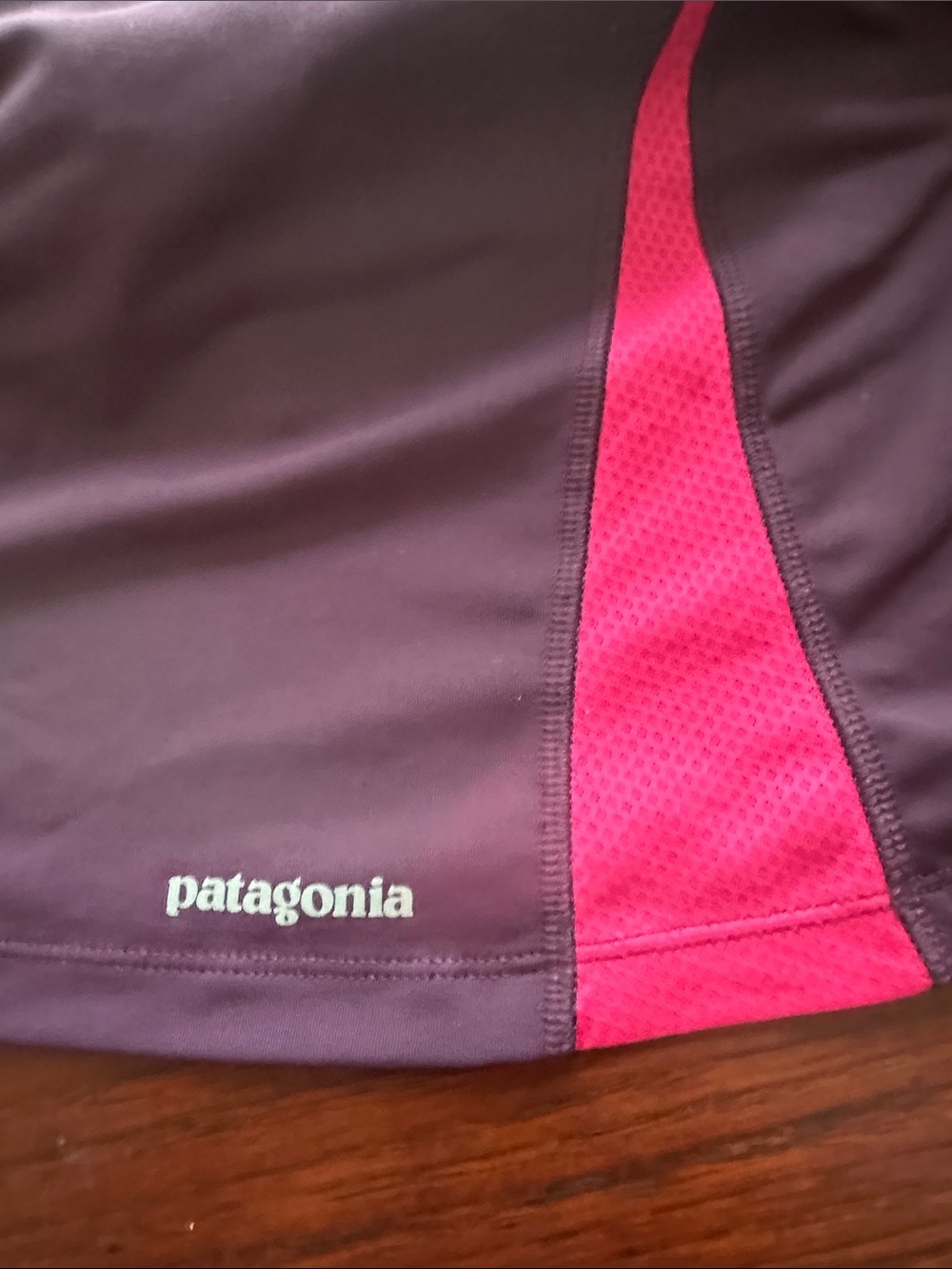 Patagonia Swim Skirt Plum Burgundy Performance Mini